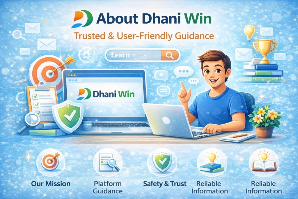 about dhani win trusted platform user guidance and secure information