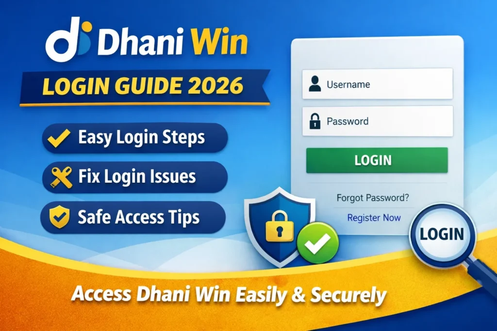 how to login dhani win account safely with step by step guide and troubleshooting tips