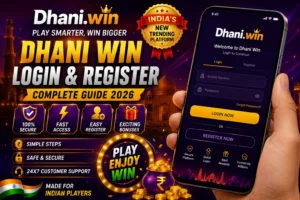 Dhani Win login and register platform guide for Indian mobile users